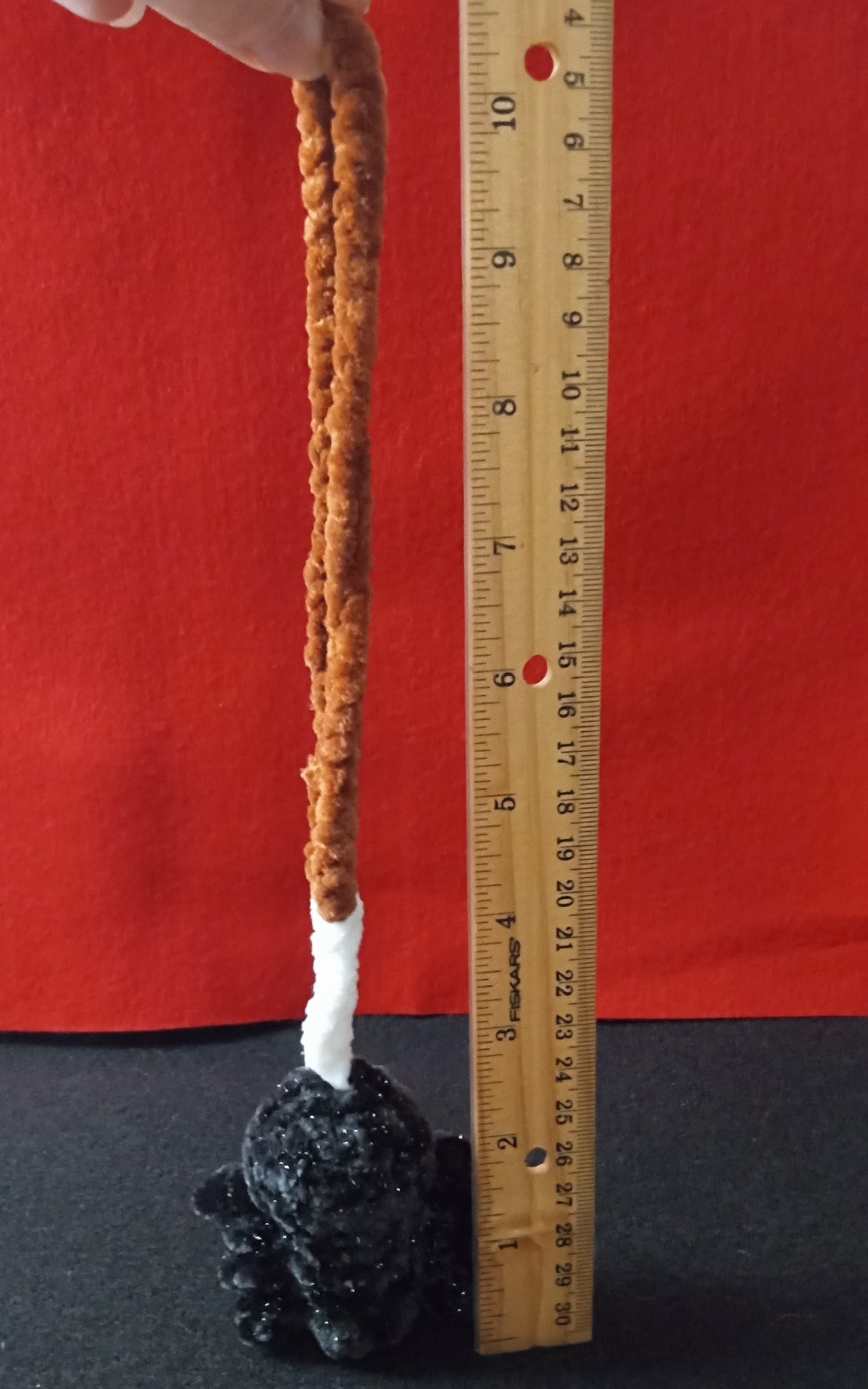 Crocheted Spider Car/Bag Hanger Charm