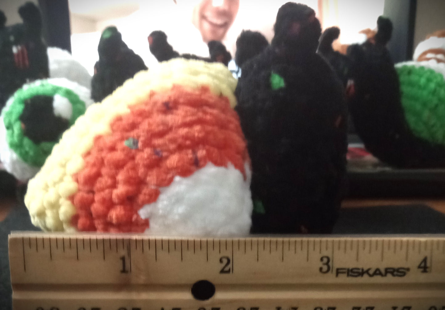 Candycornelius the Candy Corn Snail Plush