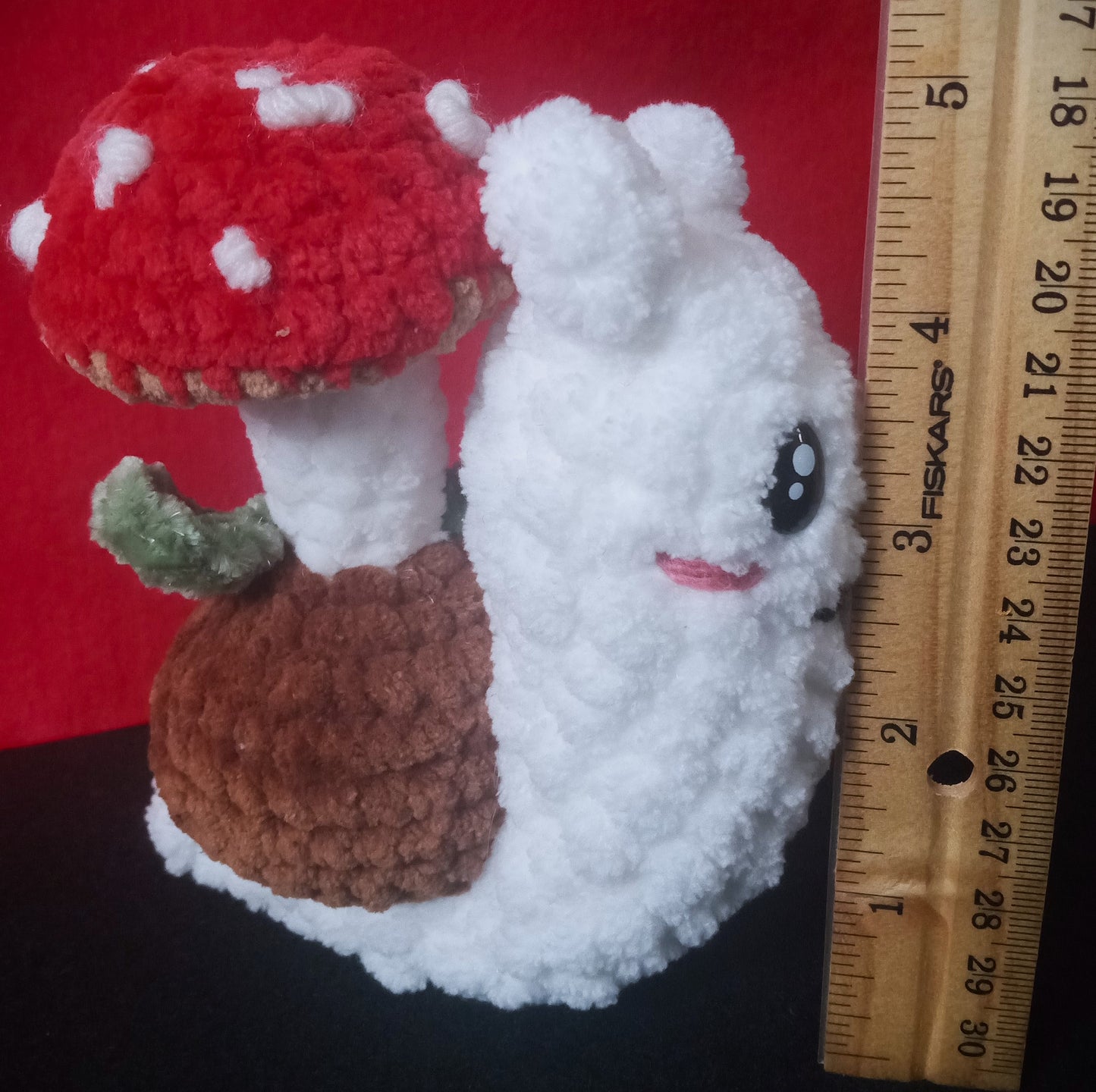 Shroombert the Mushroom Snail Plush