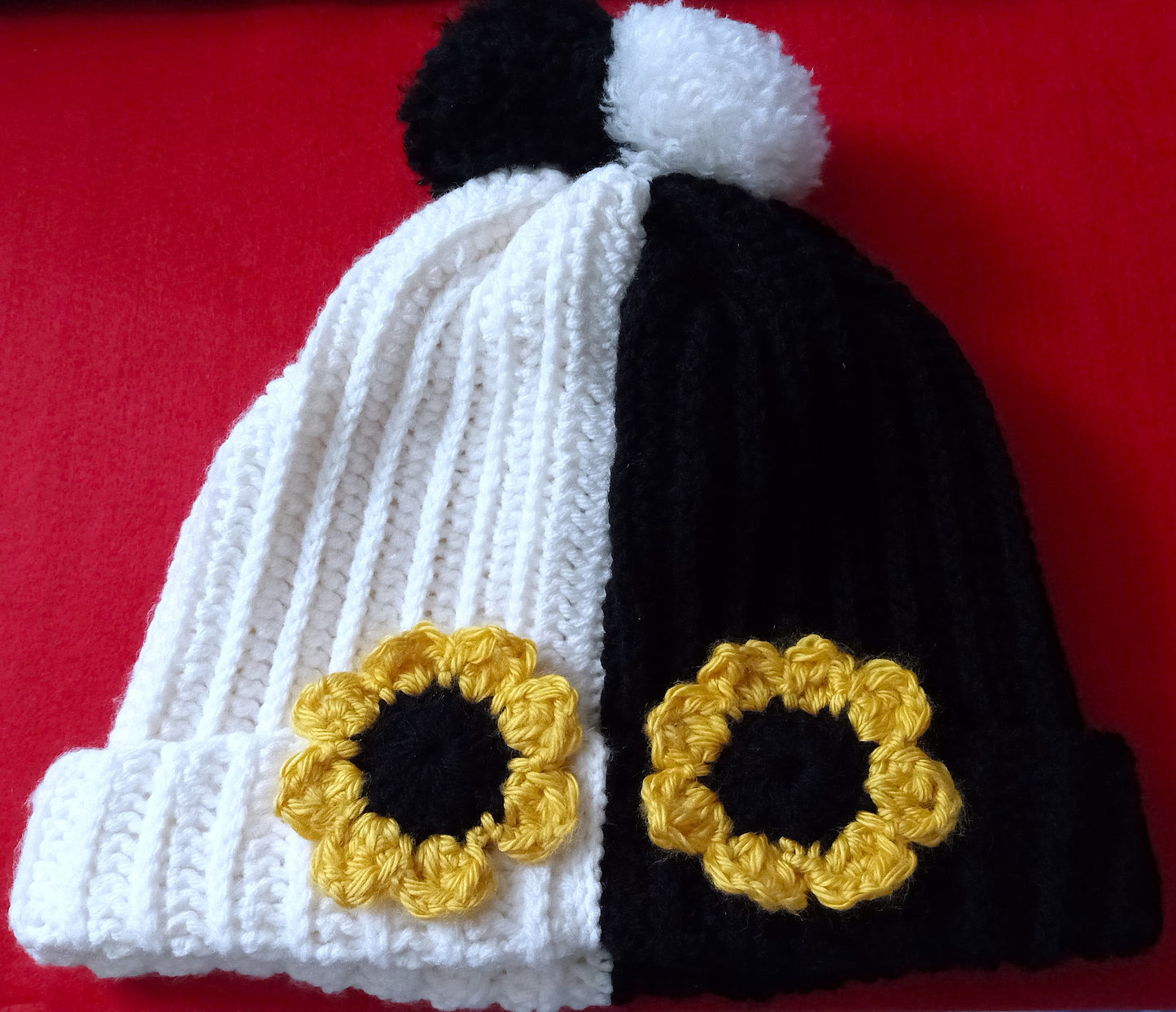 Split Color Beanie