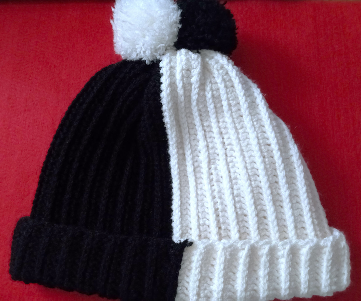 Split Color Beanie