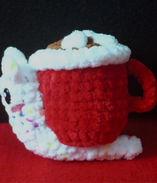 Hot Chocolarry the Hot Chocolate Snail Plush